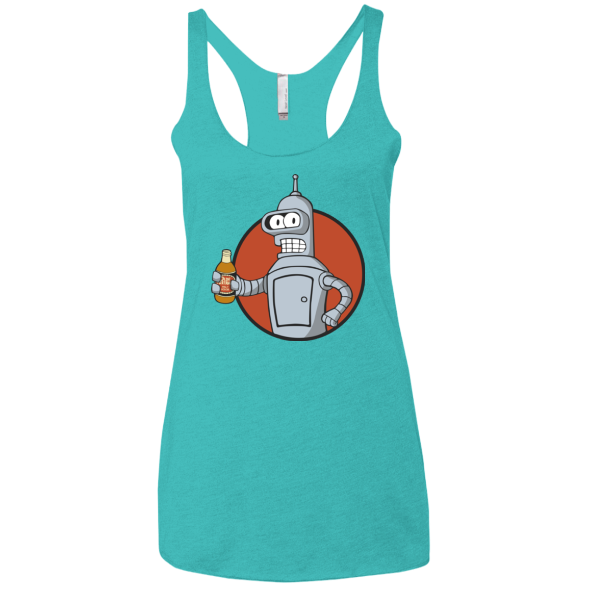 Vault bot Women's Triblend Racerback Tank