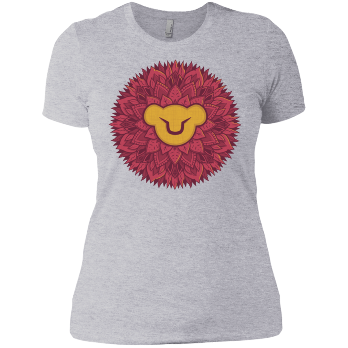 Leaf Mane Mandala Women's Premium T-Shirt