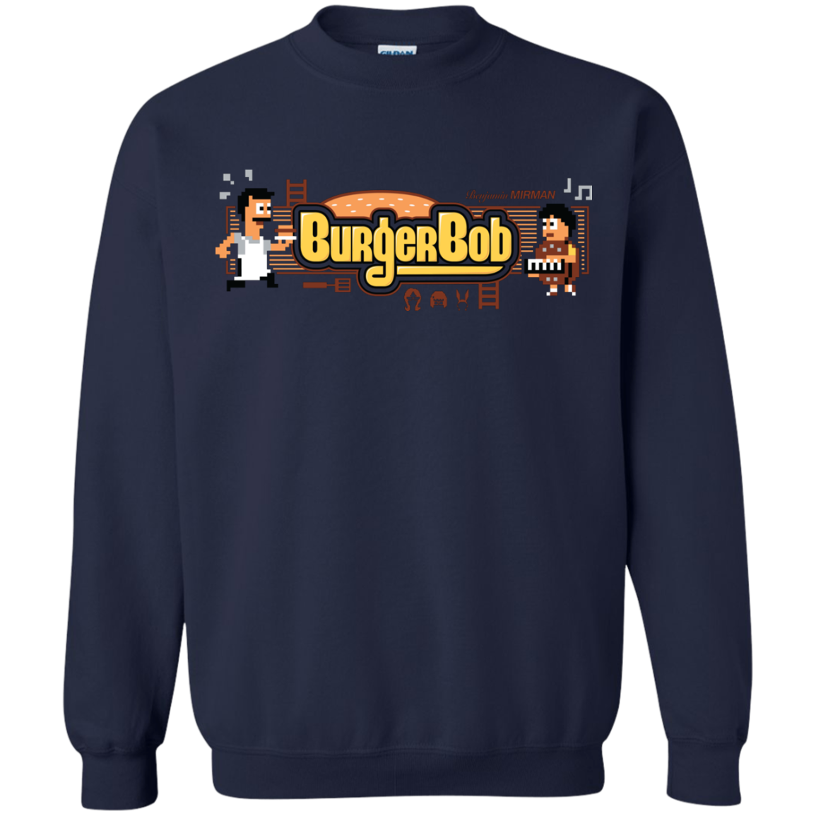 Burger Bob Crewneck Sweatshirt