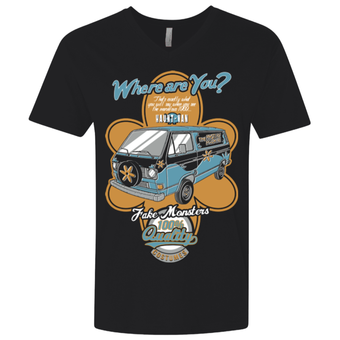 Haunt Van Men's Premium V-Neck