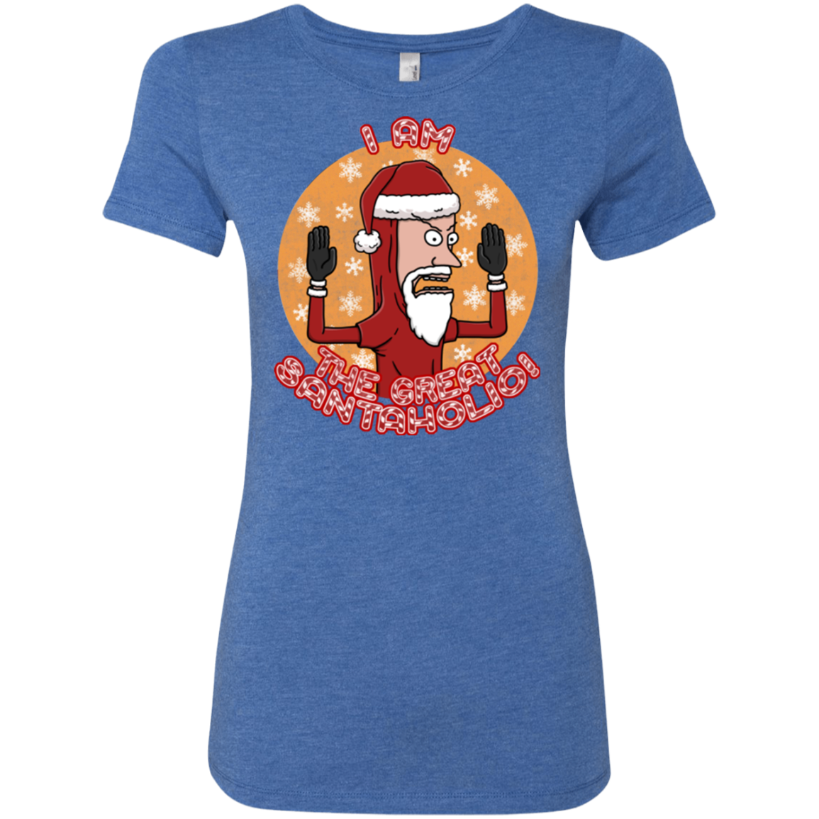 The Great Santaholio Women's Triblend T-Shirt