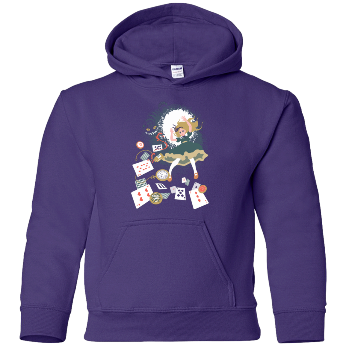 Down the rabbit hole Youth Hoodie