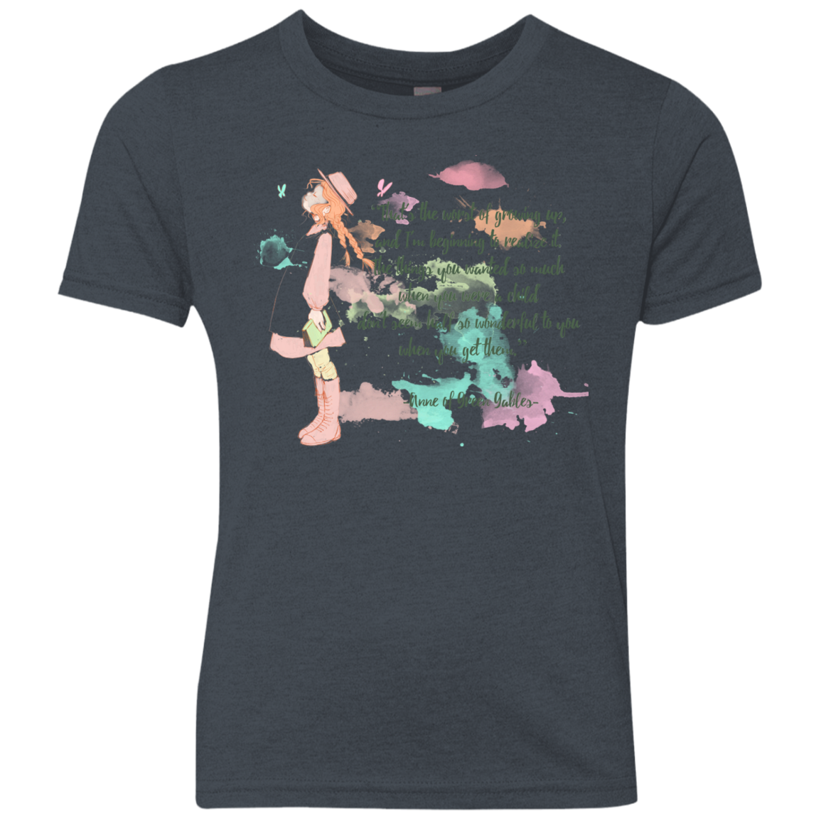 Anne of Green Gables 5 Youth Triblend T-Shirt