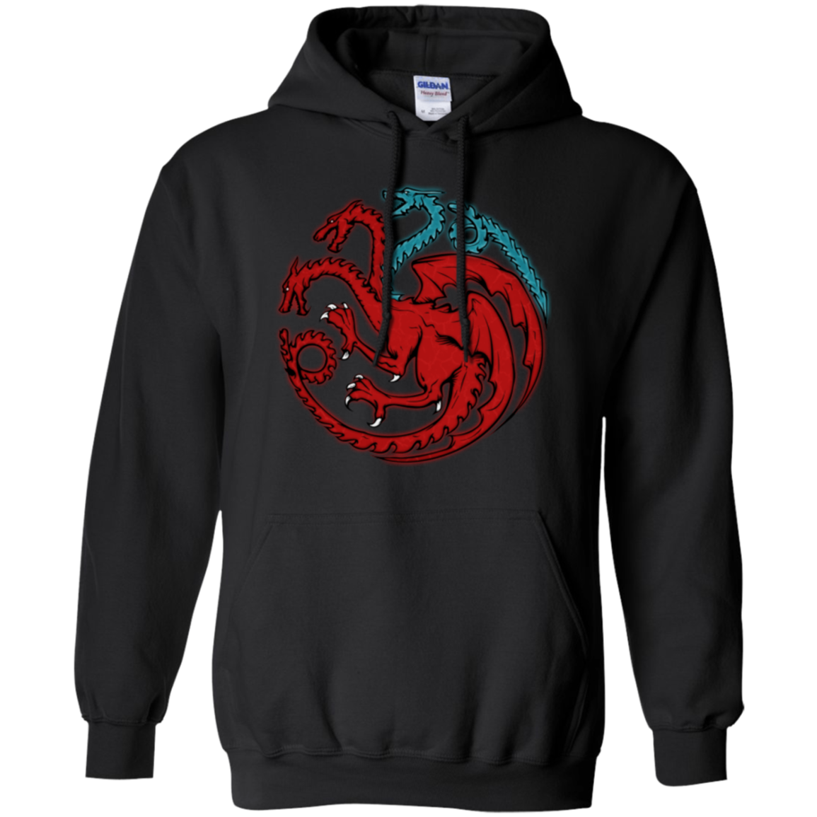 Trinity of fire and ice V2 Pullover Hoodie