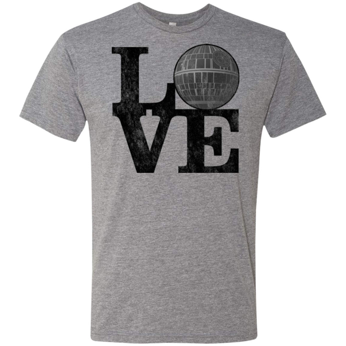 LOVE Deathstar 1 Men's Triblend T-Shirt