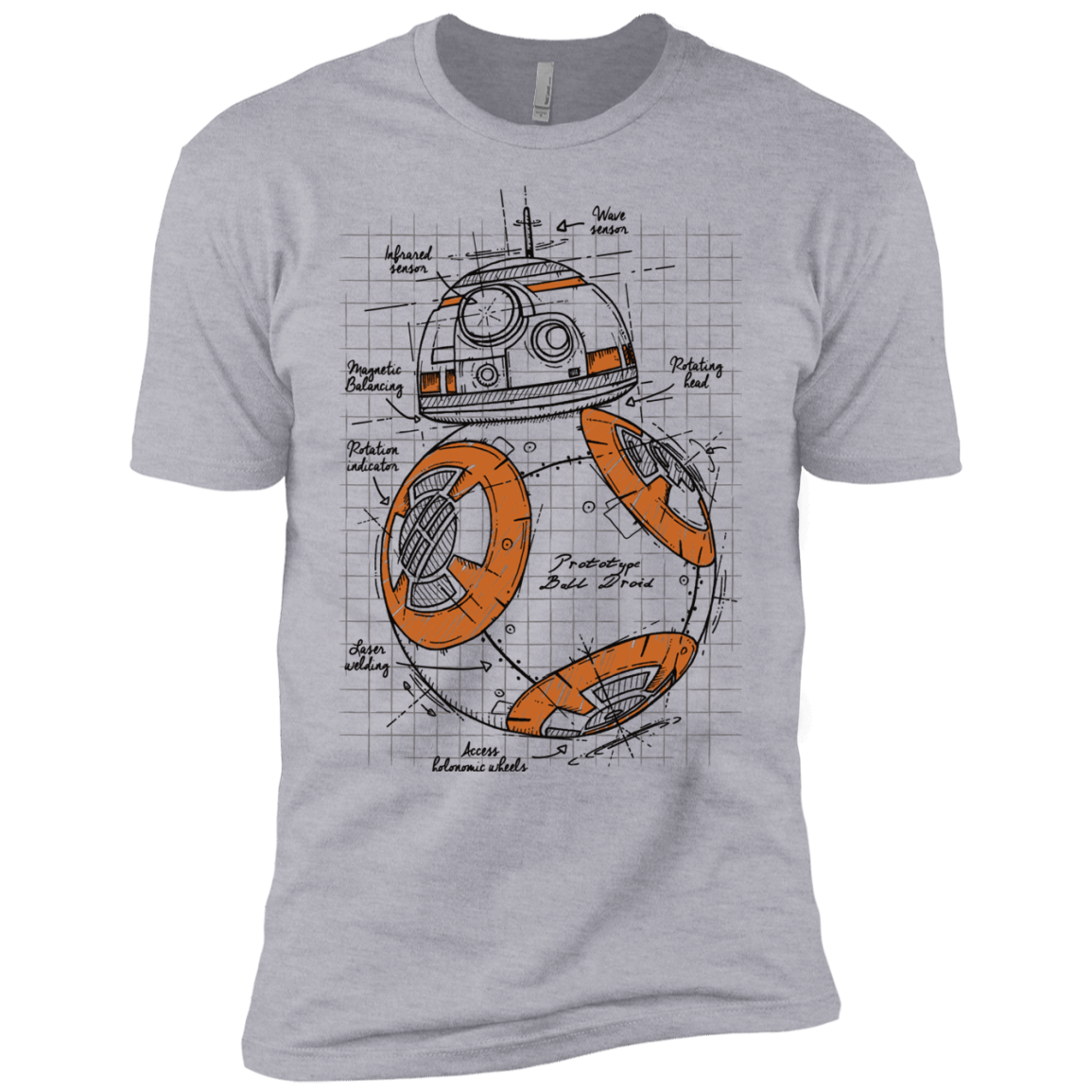 BB-8 Plan Men's Premium T-Shirt