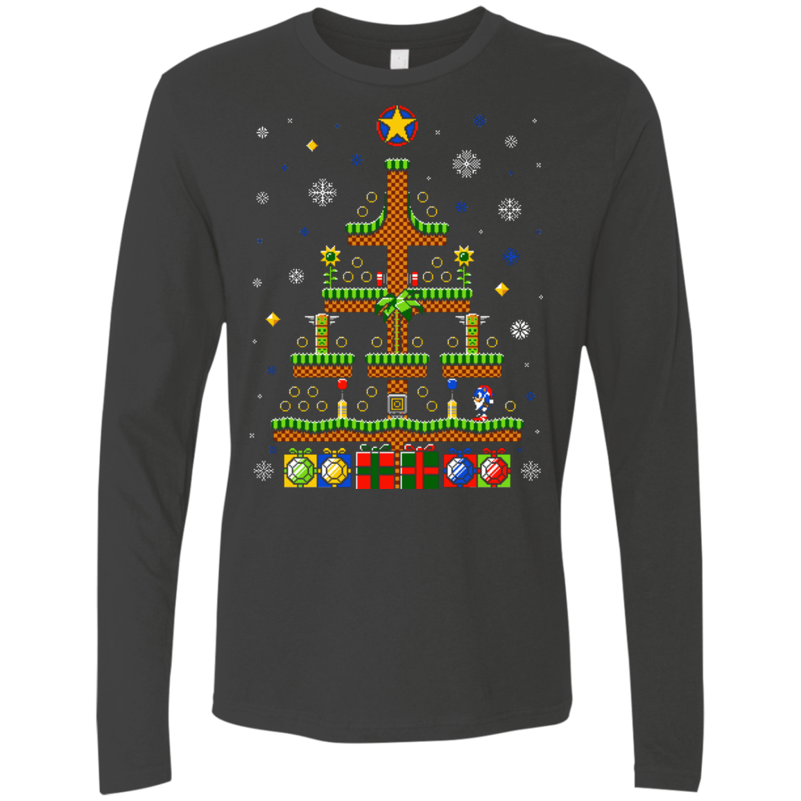 Green Hill Christmas Men's Premium Long Sleeve