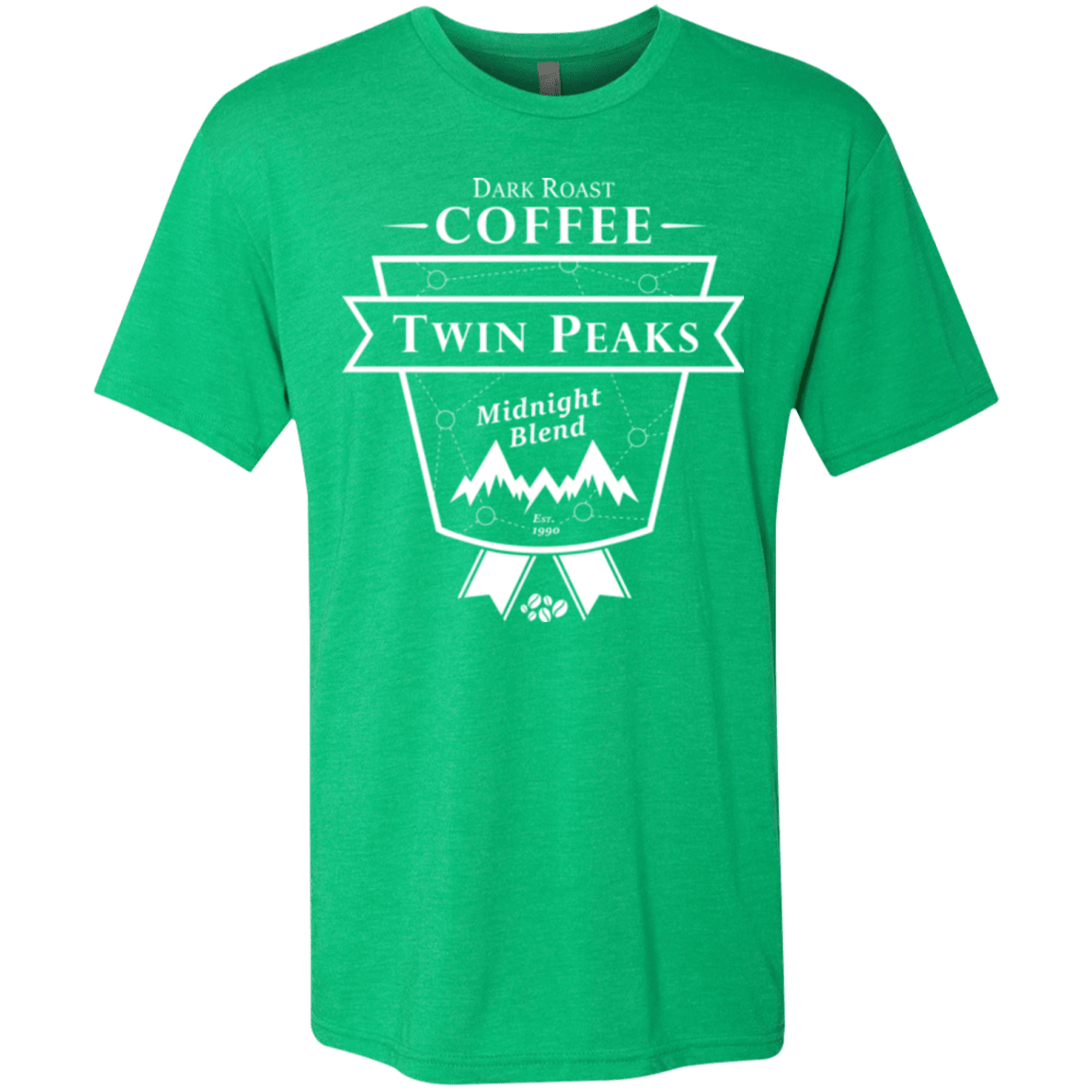 Twin Peaks Dark Roast Men's Triblend T-Shirt