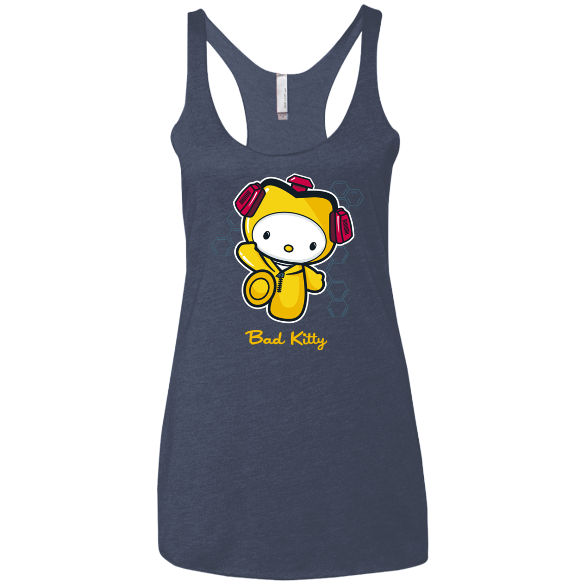 Bad Kitty Women's Triblend Racerback Tank