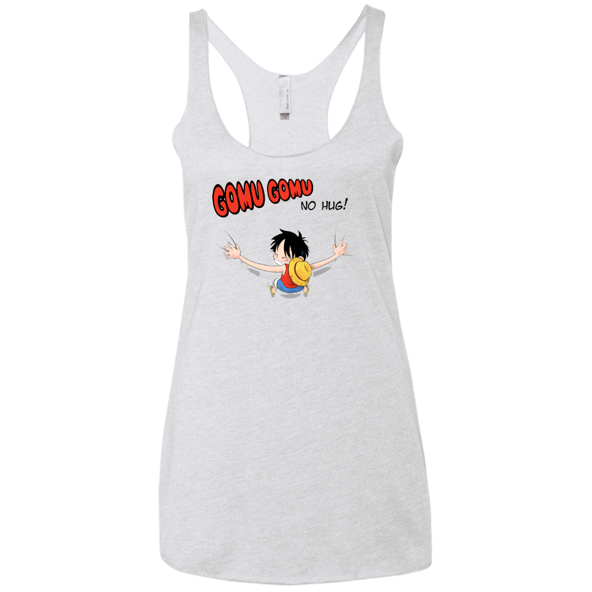Gomu Gomu no Hug Women's Triblend Racerback Tank