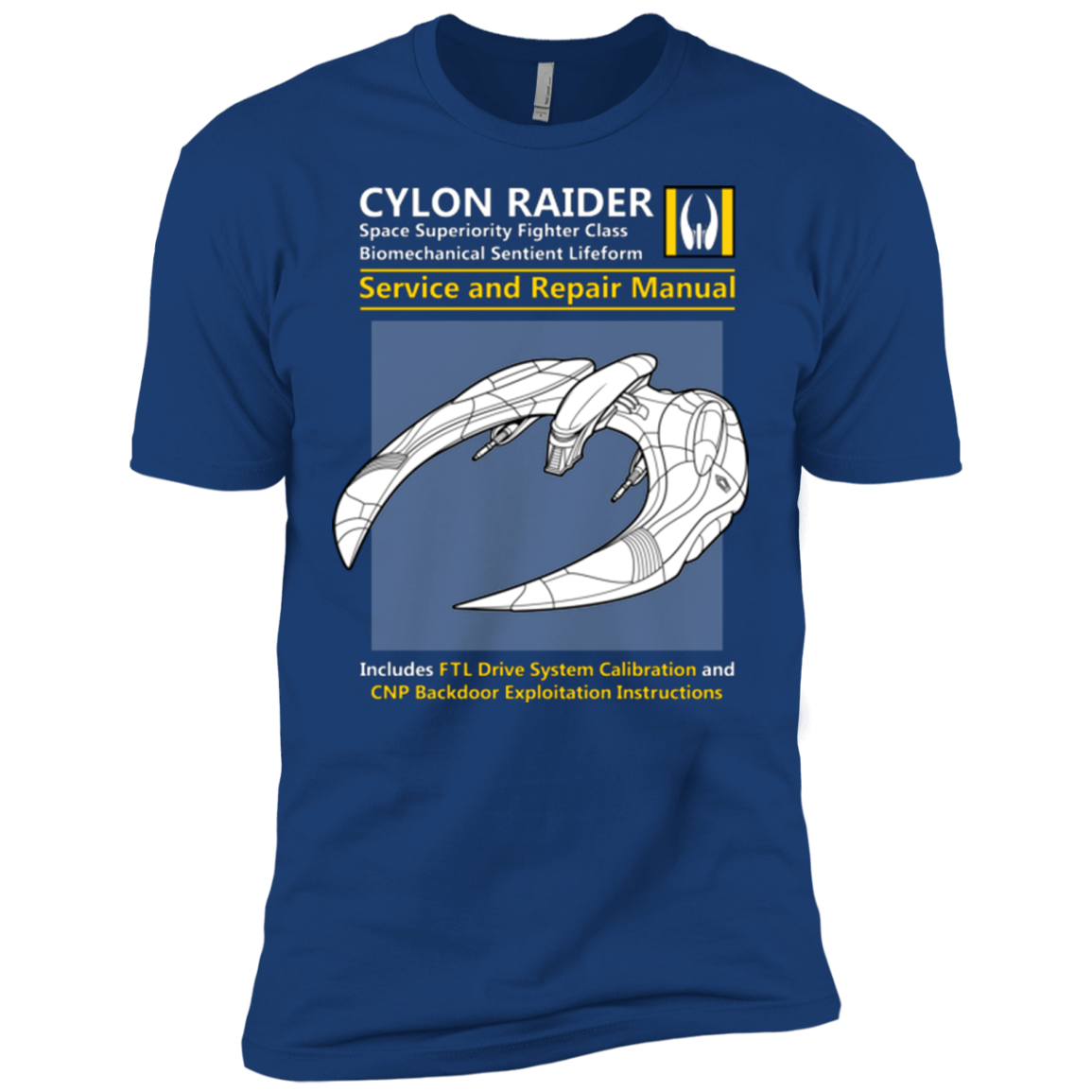 CYLON RAIDER SERVICE & REPAIR MANUAL Men's Premium T-Shirt