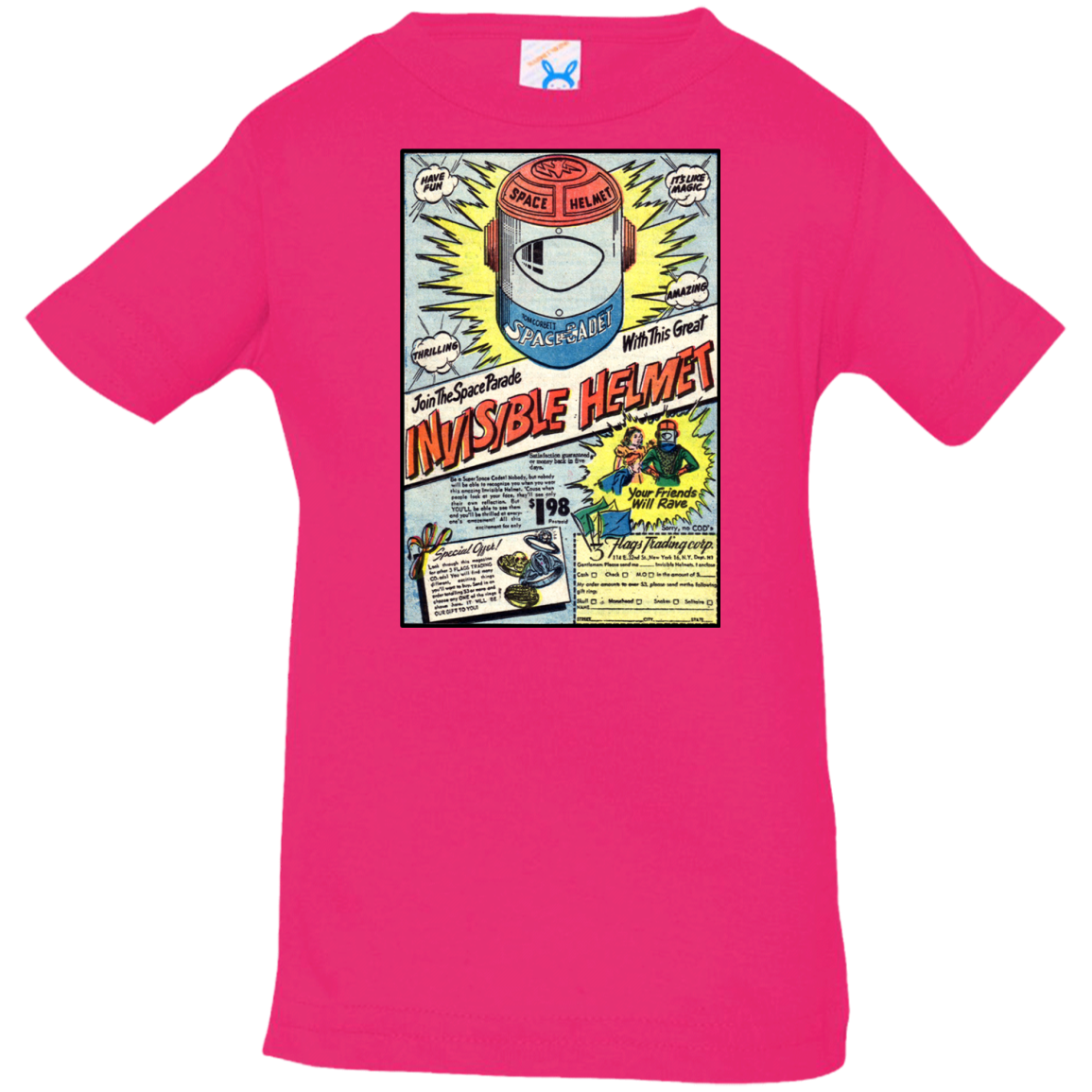 Space Helmet Infant PremiumT-Shirt