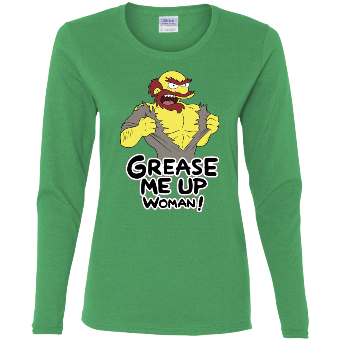 Grease Me Up Women's Long Sleeve T-Shirt