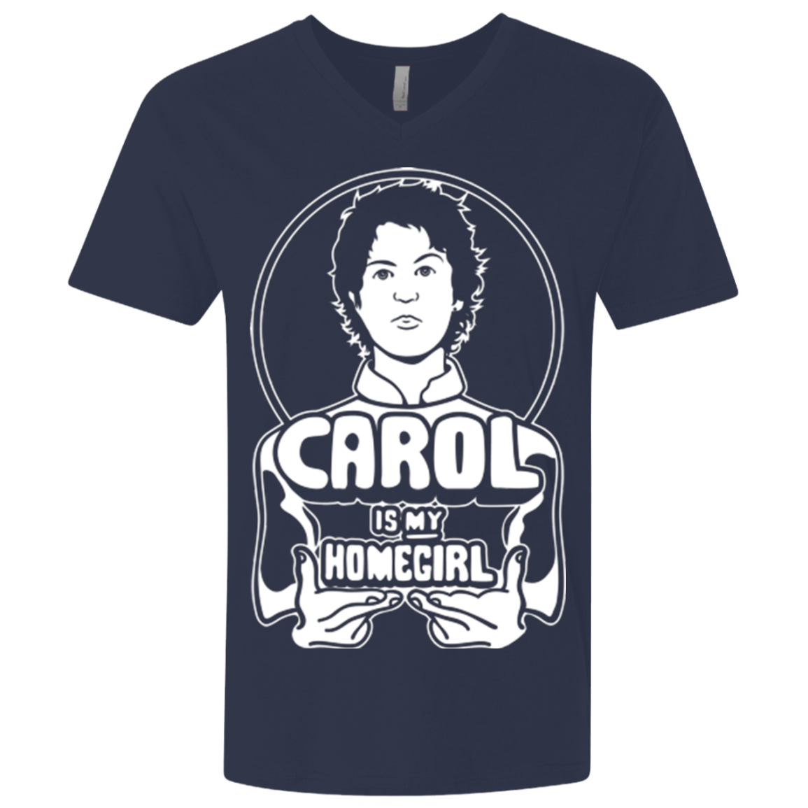 Homegirl Carol Men's Premium V-Neck