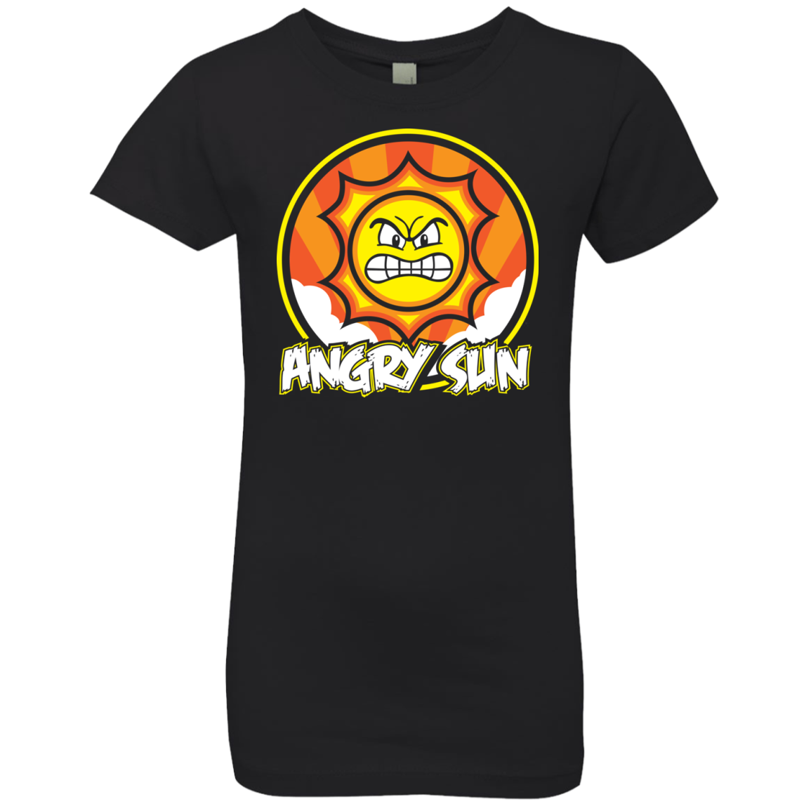 Angry Sun Girls Premium T-Shirt