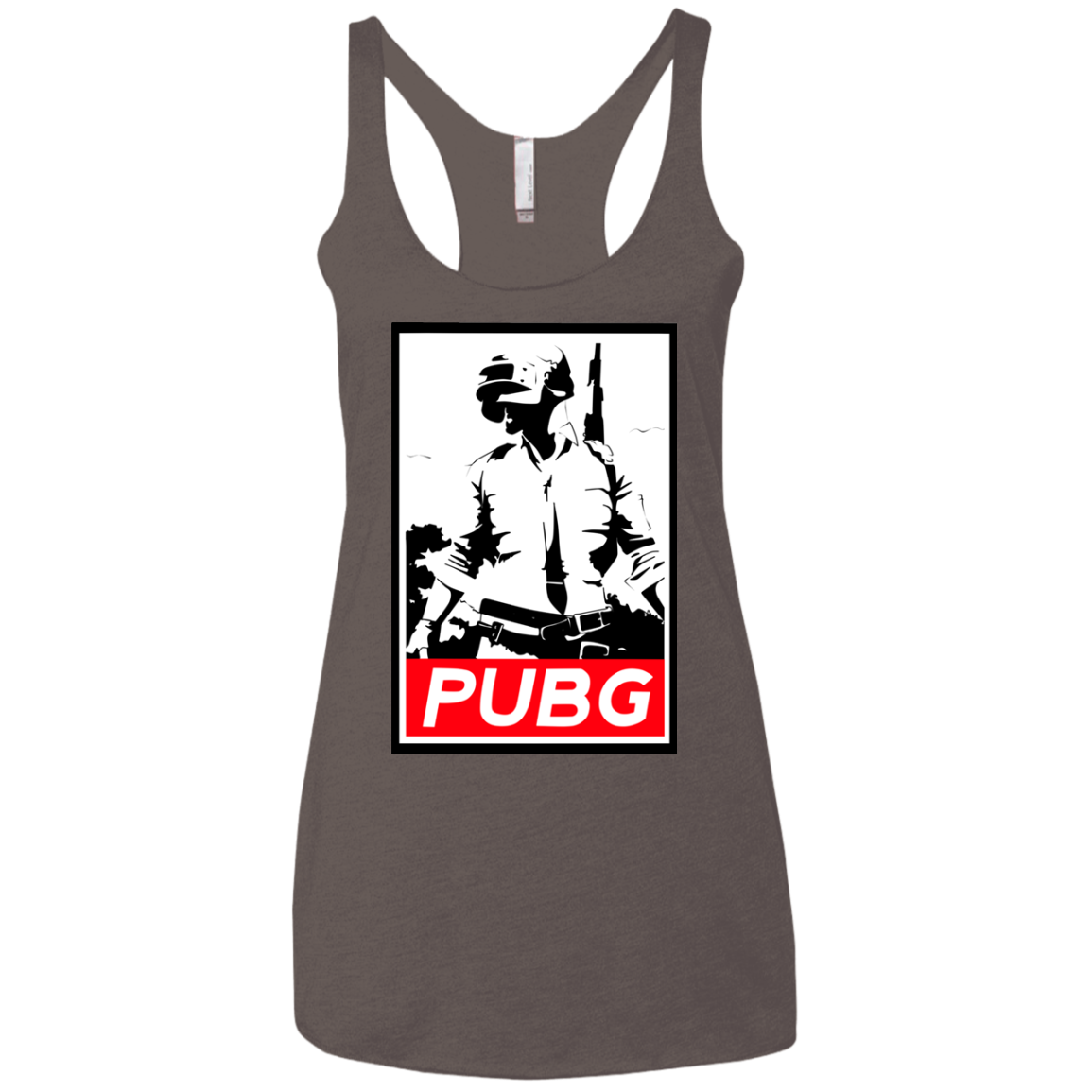 PUBG Women's Triblend Racerback Tank