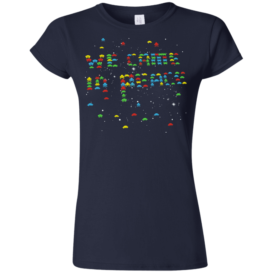 We came in peace Junior Slimmer-Fit T-Shirt