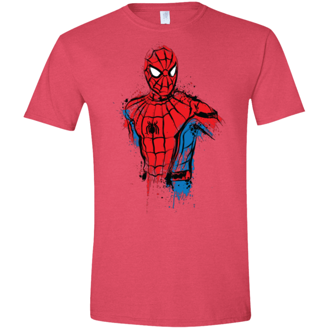Spiderman- Friendly Neighborhood Men's Semi-Fitted Softstyle
