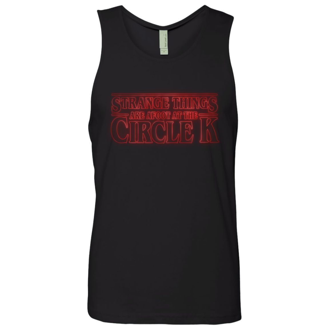 Strange Things Circle K Men's Premium Tank Top
