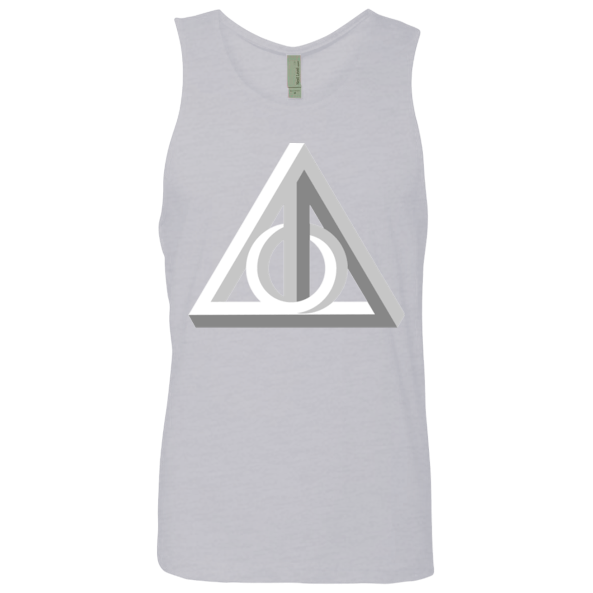 Deathly Impossible Hallows Men's Premium Tank Top
