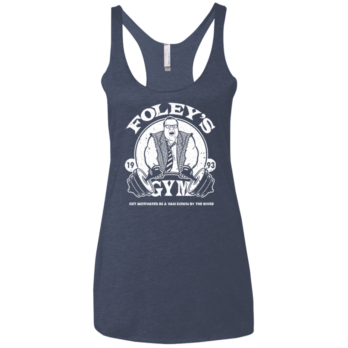 Foleys Gym Women's Triblend Racerback Tank