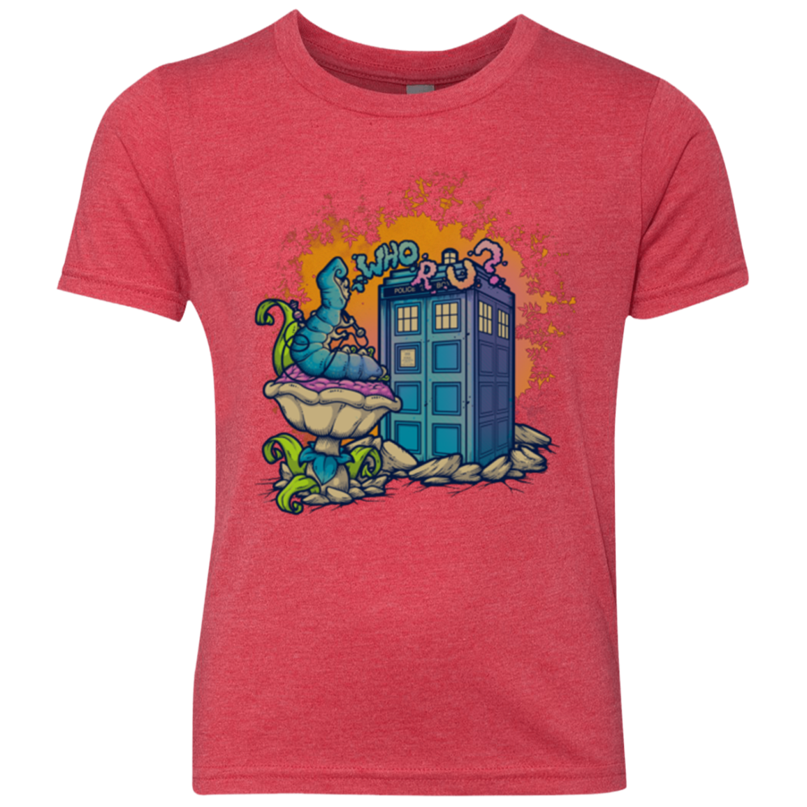 WHO R U 2 Youth Triblend T-Shirt