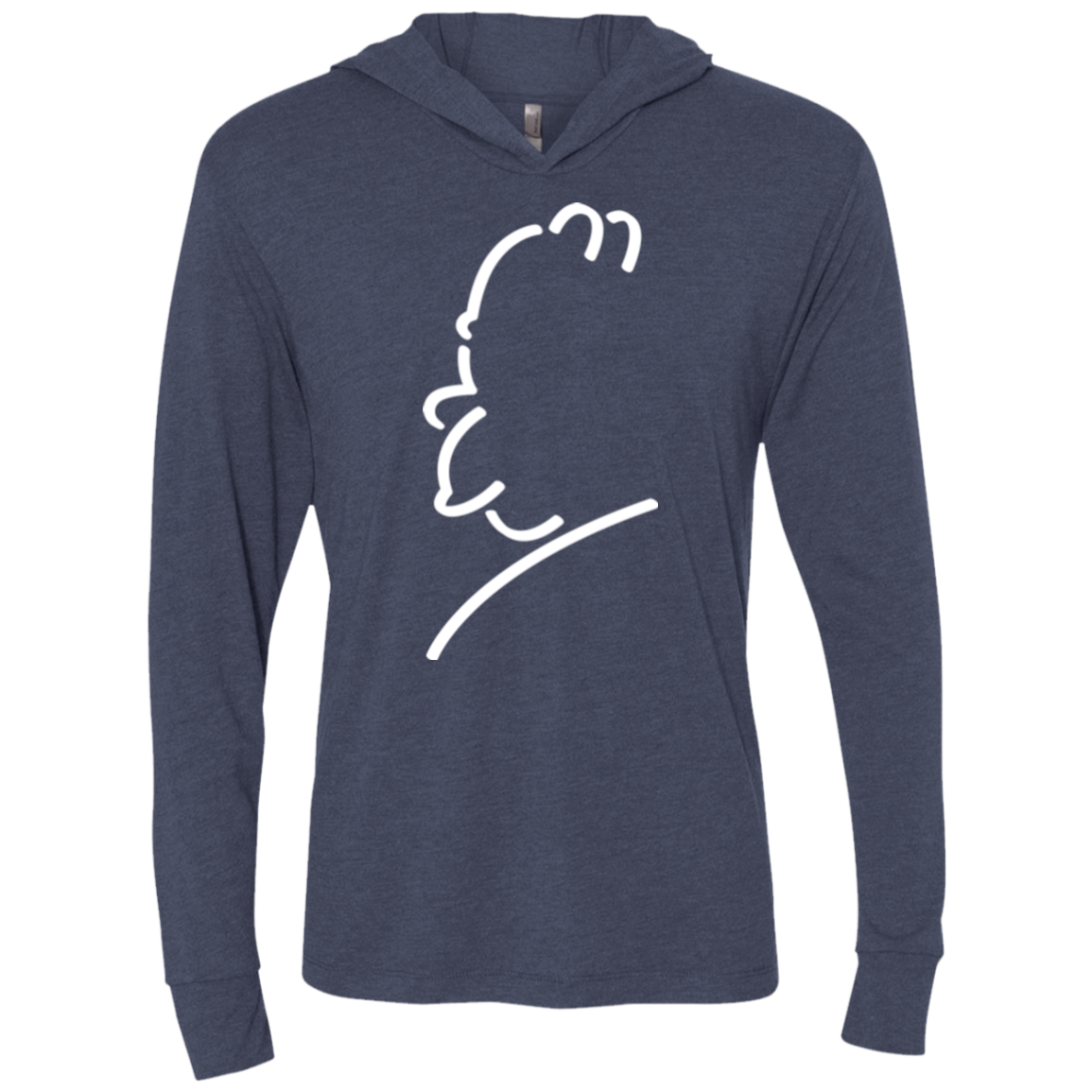 Sir Alfred J Triblend Long Sleeve Hoodie Tee