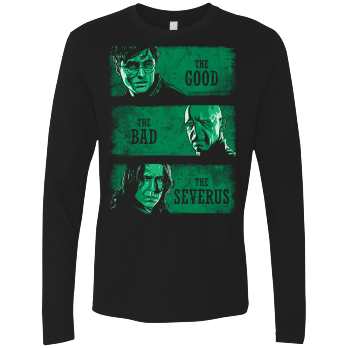 The Good the Bad and the Severus Men's Premium Long Sleeve