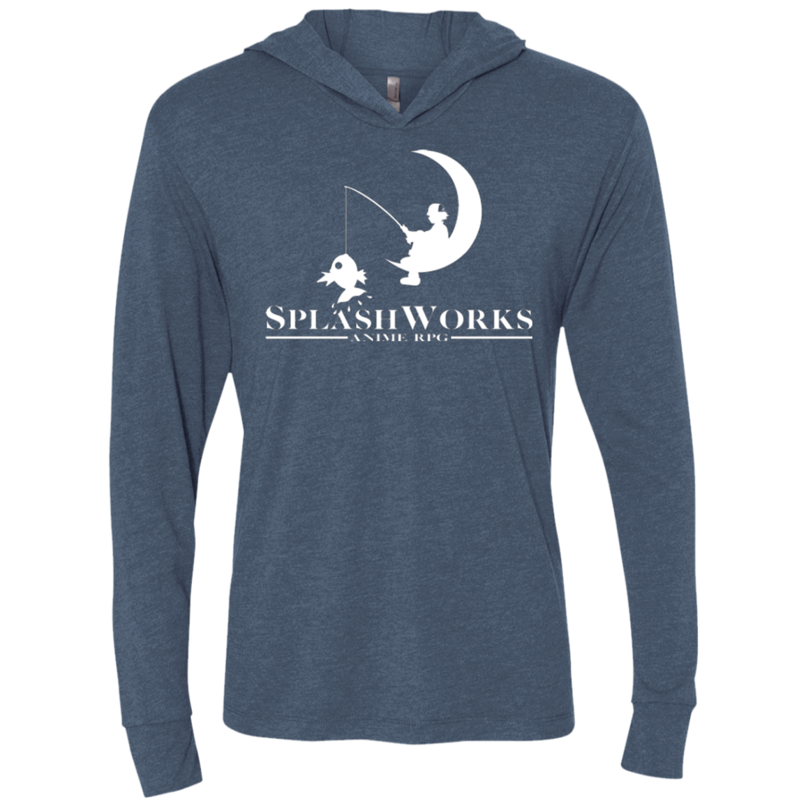 Splash Works Triblend Long Sleeve Hoodie Tee