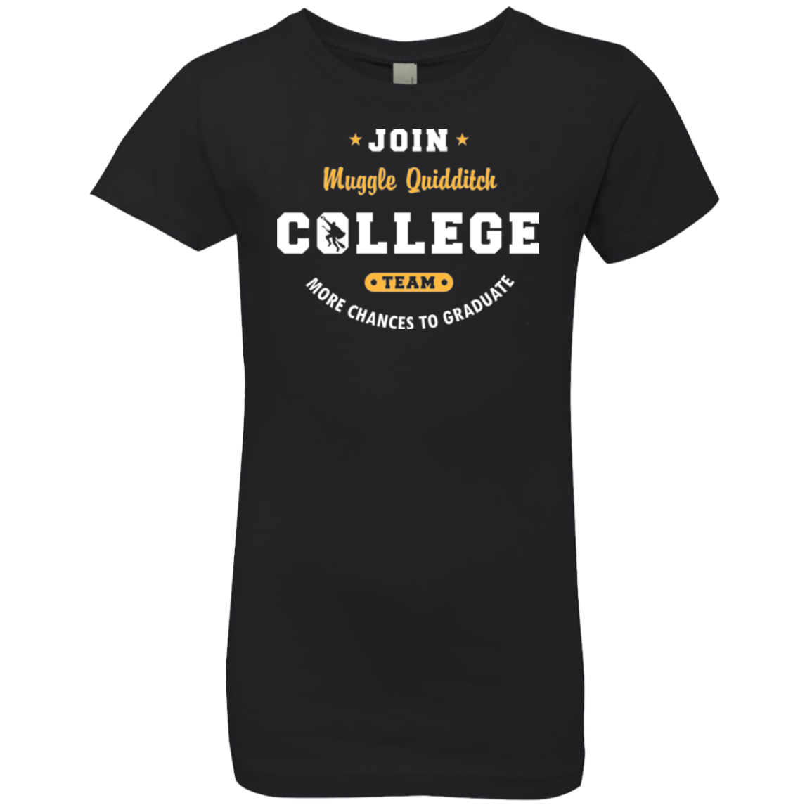 Muggle Quidditch Girls Premium T-Shirt