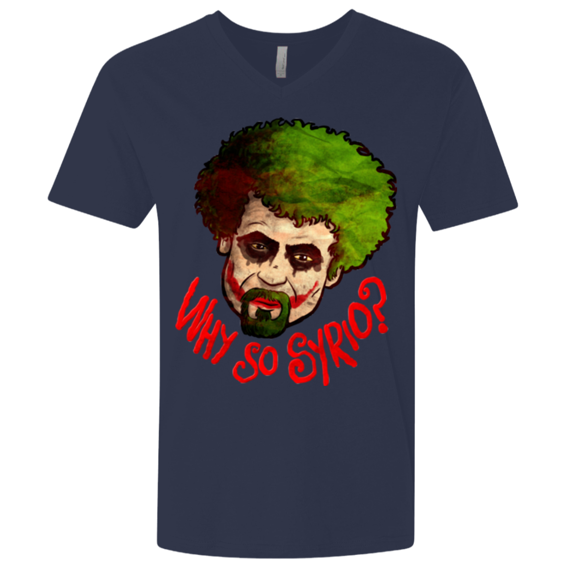 Why So Syrio Men's Premium V-Neck