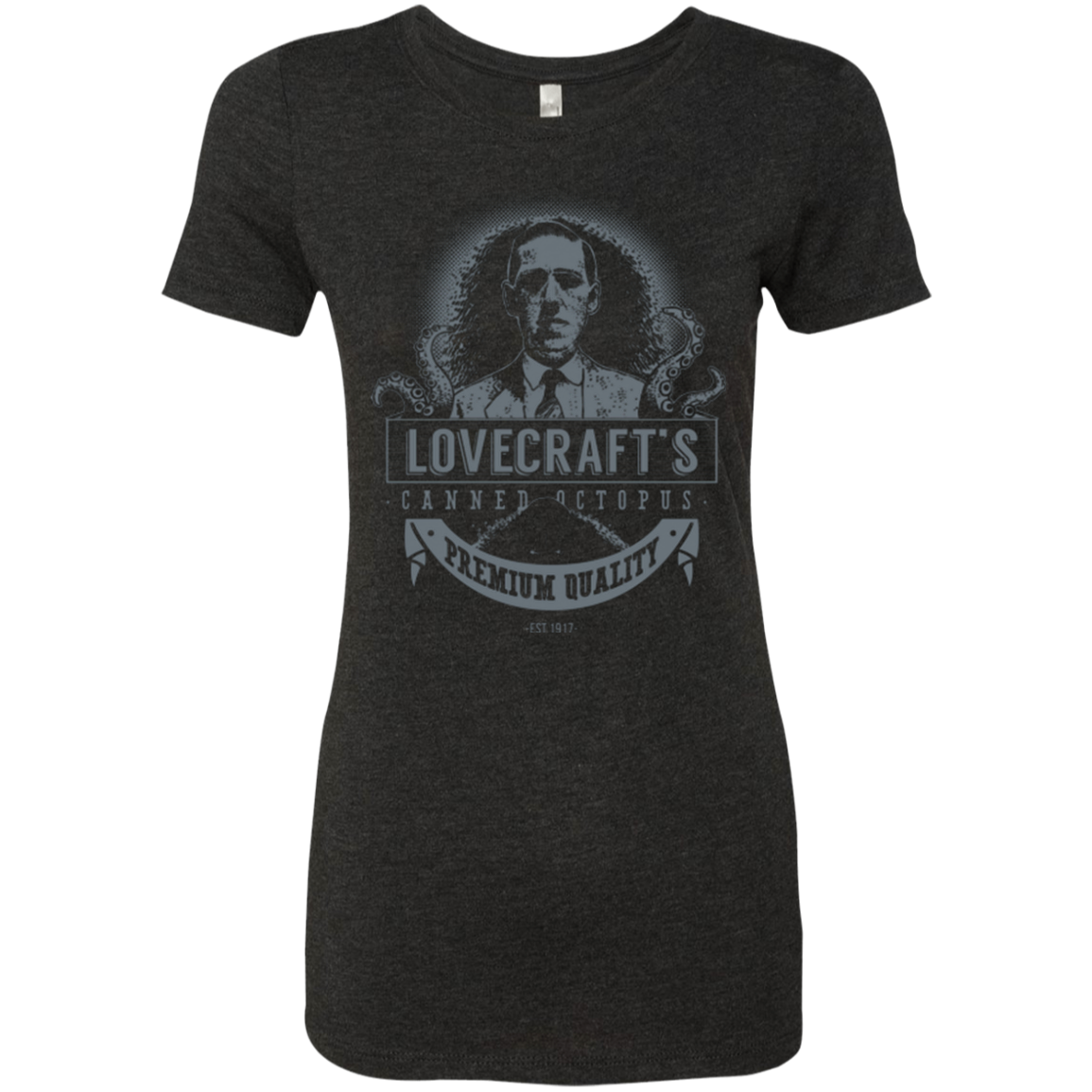 Lovecraft Canned Octopus Women's Triblend T-Shirt