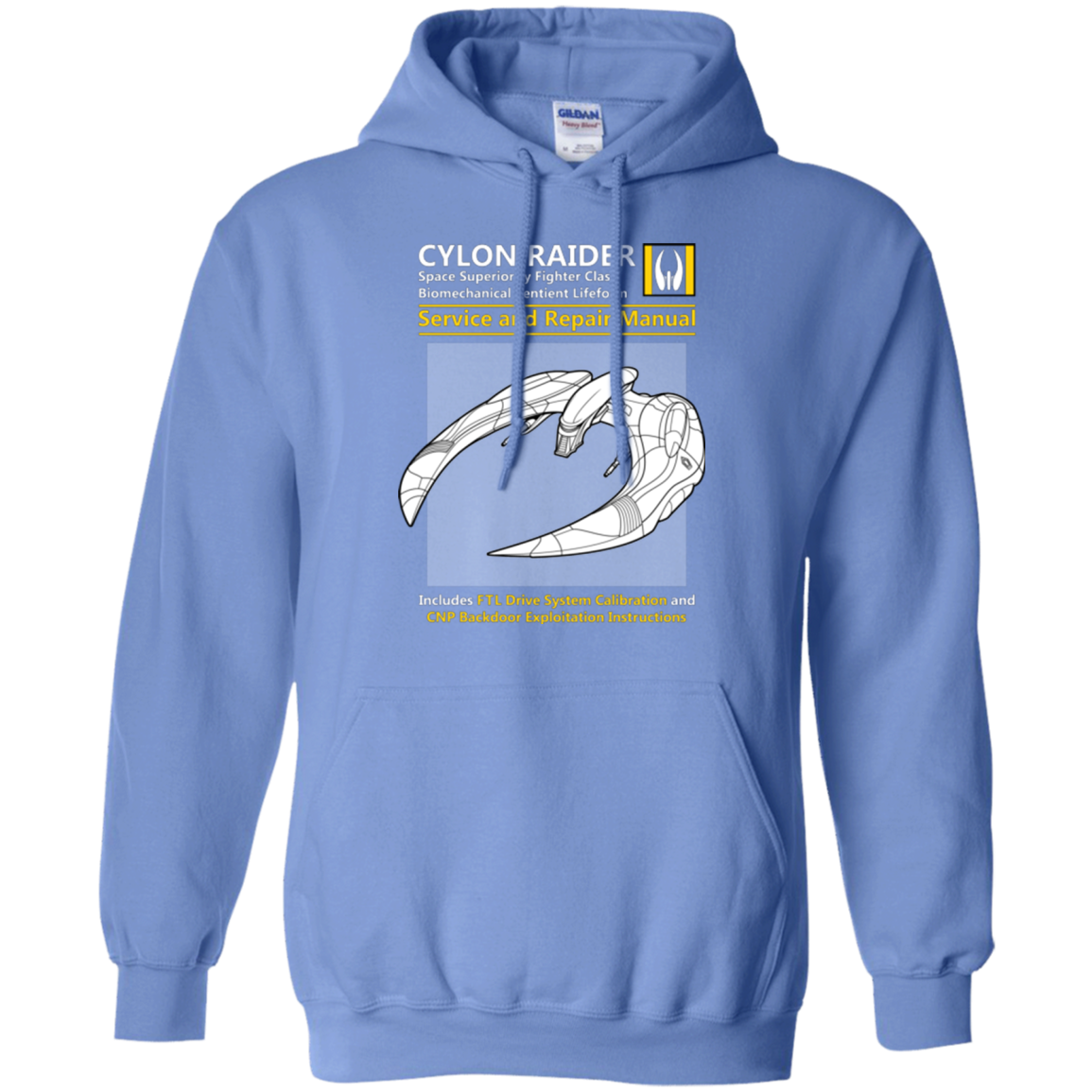 CYLON RAIDER SERVICE & REPAIR MANUAL Pullover Hoodie