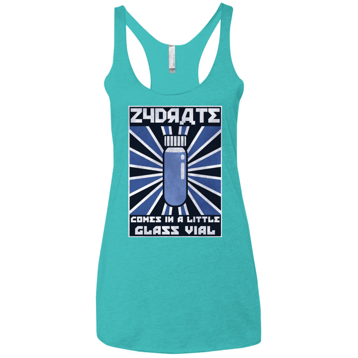 Take Zydrate Women's Triblend Racerback Tank