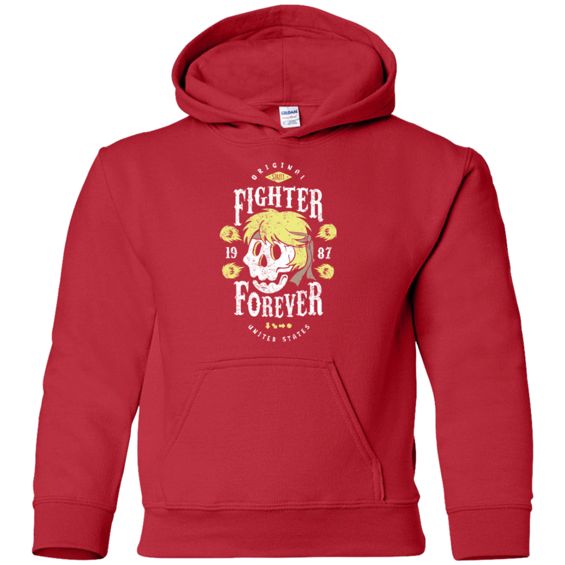 Fighter Forever Ken Youth Hoodie