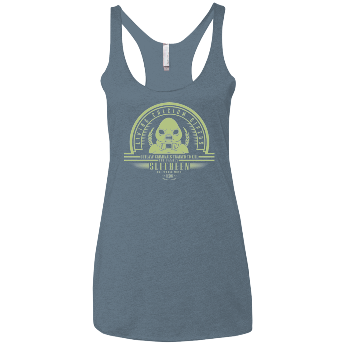 Who Villains 2 Women's Triblend Racerback Tank