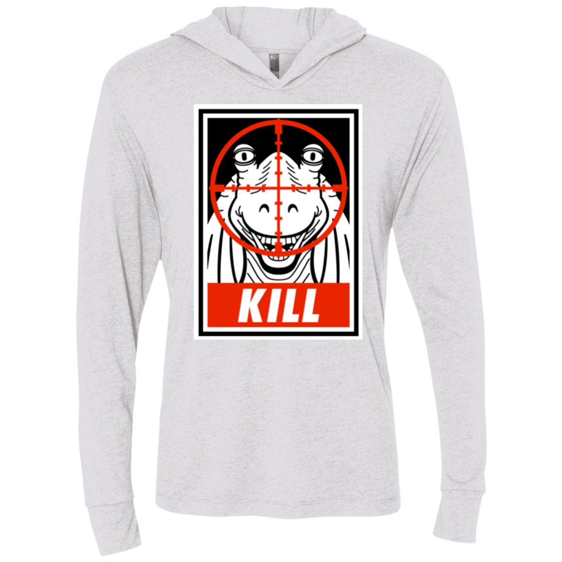 Kill Triblend Long Sleeve Hoodie Tee