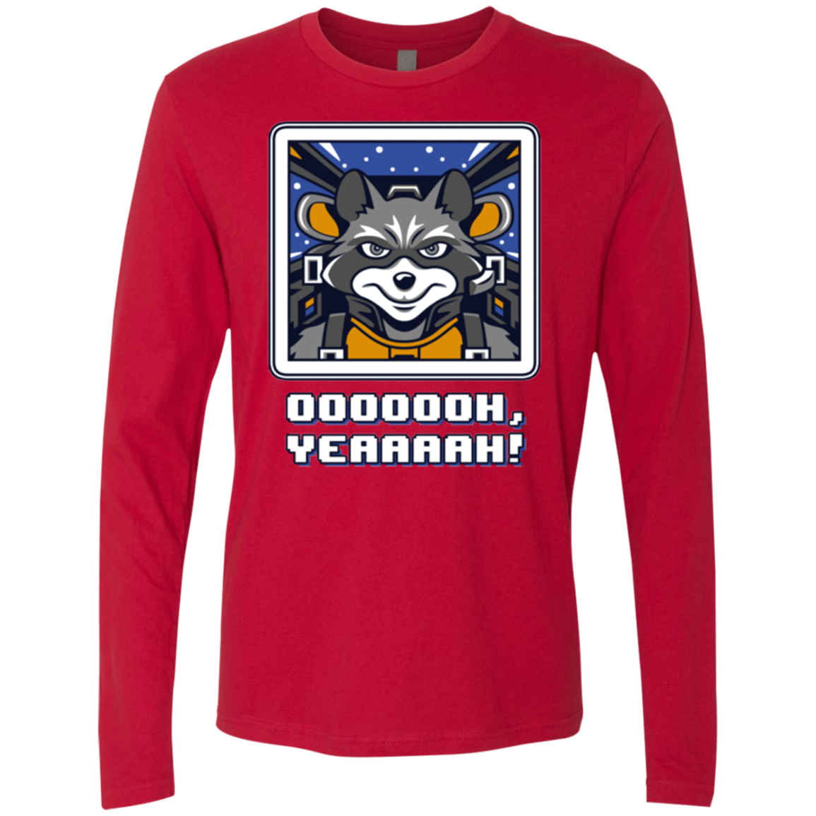 Star Raccoon Men's Premium Long Sleeve