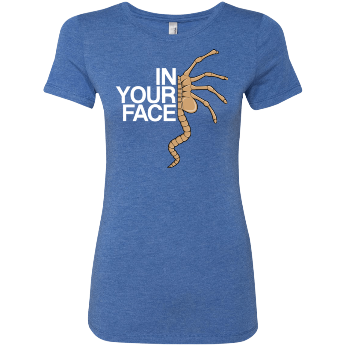 IN YOUR FACE Women's Triblend T-Shirt