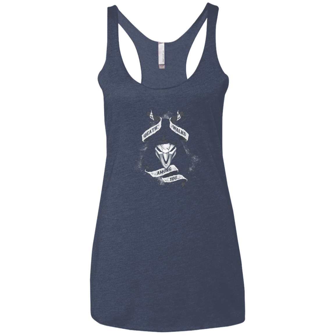 Death Walks Among You Women's Triblend Racerback Tank
