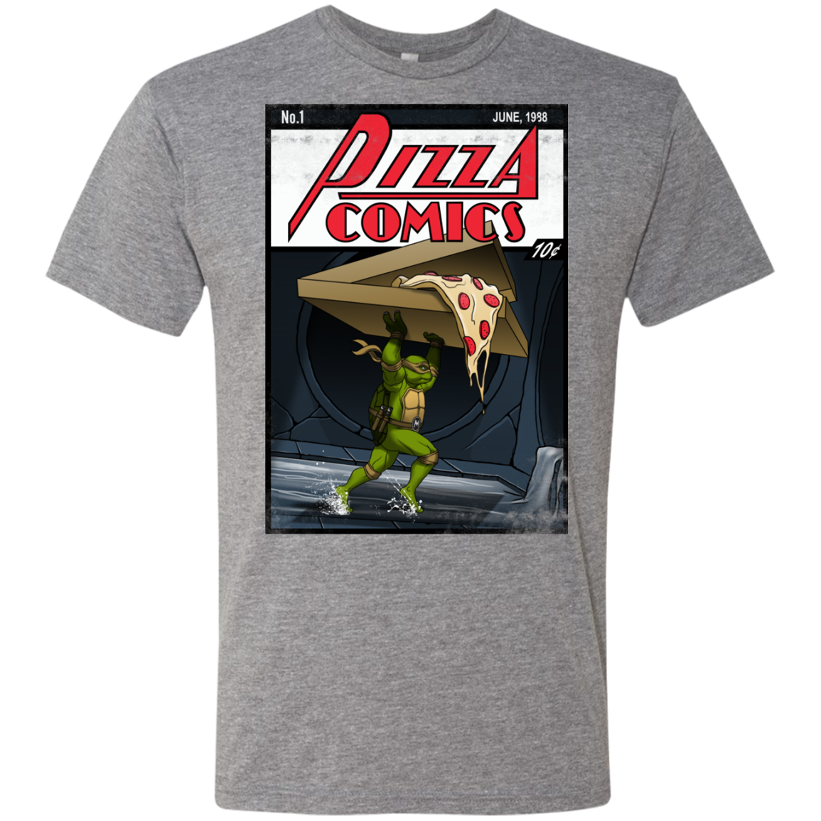 Pizza Comics Men's Triblend T-Shirt