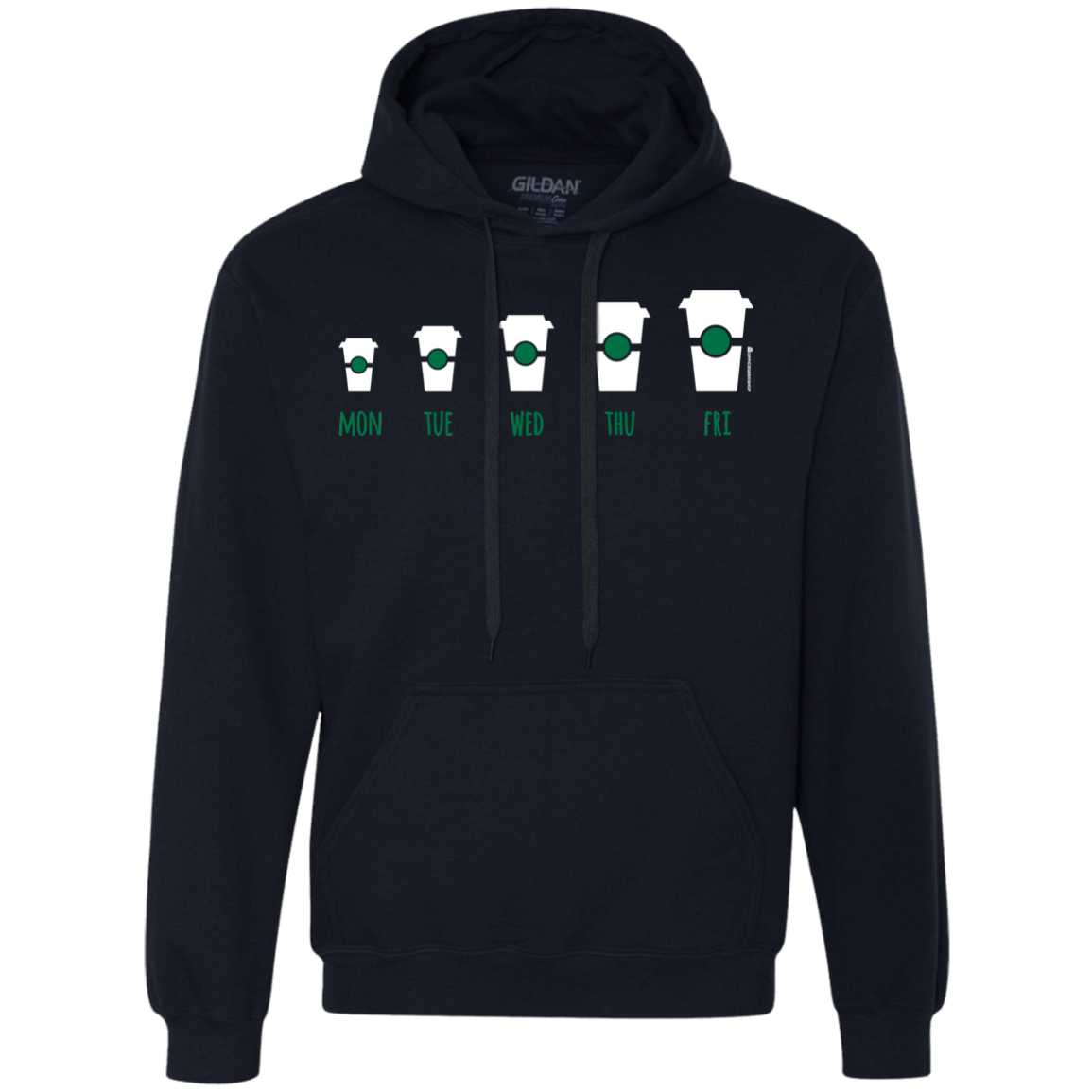 Coffee Week Premium Fleece Hoodie