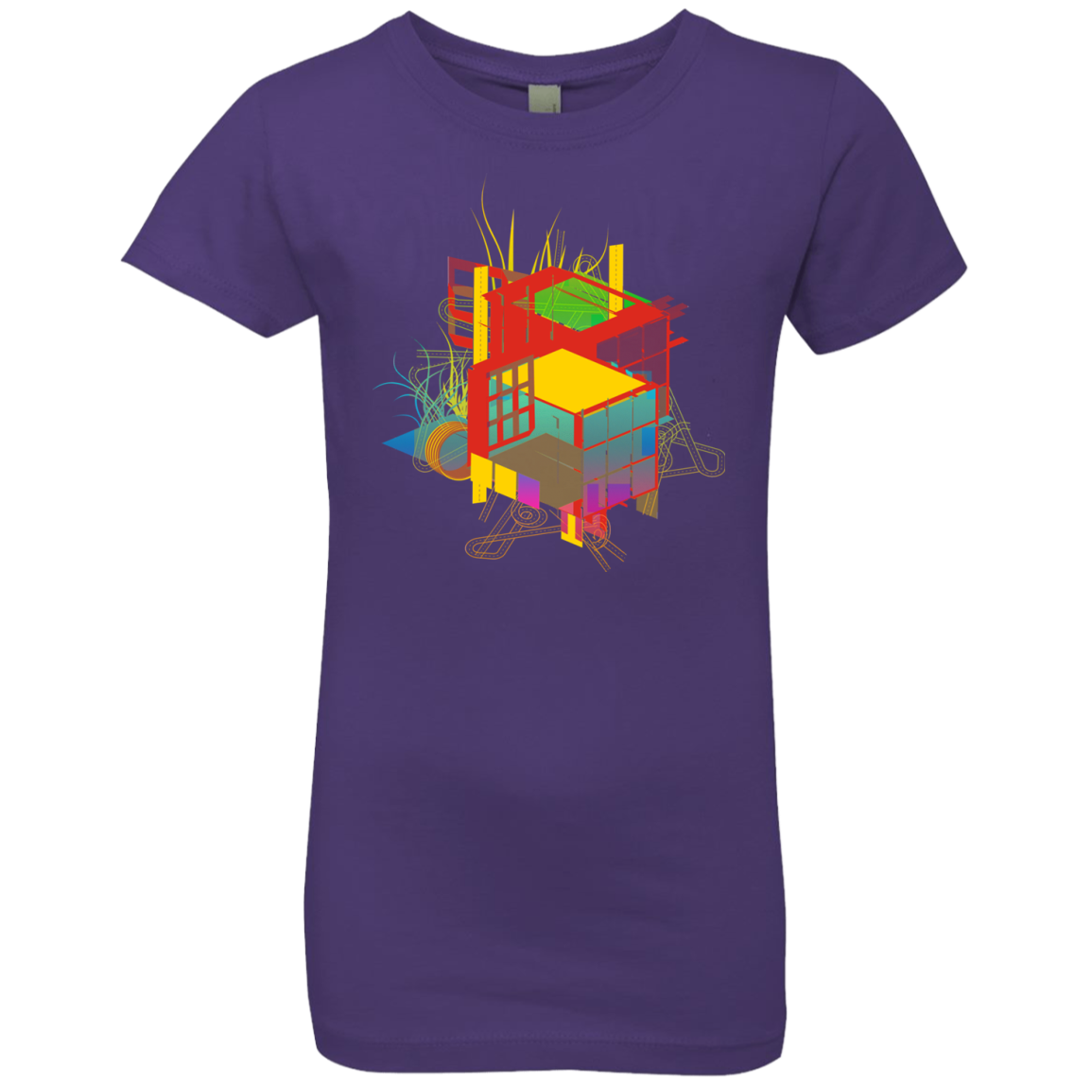Rubik's Building Girls Premium T-Shirt