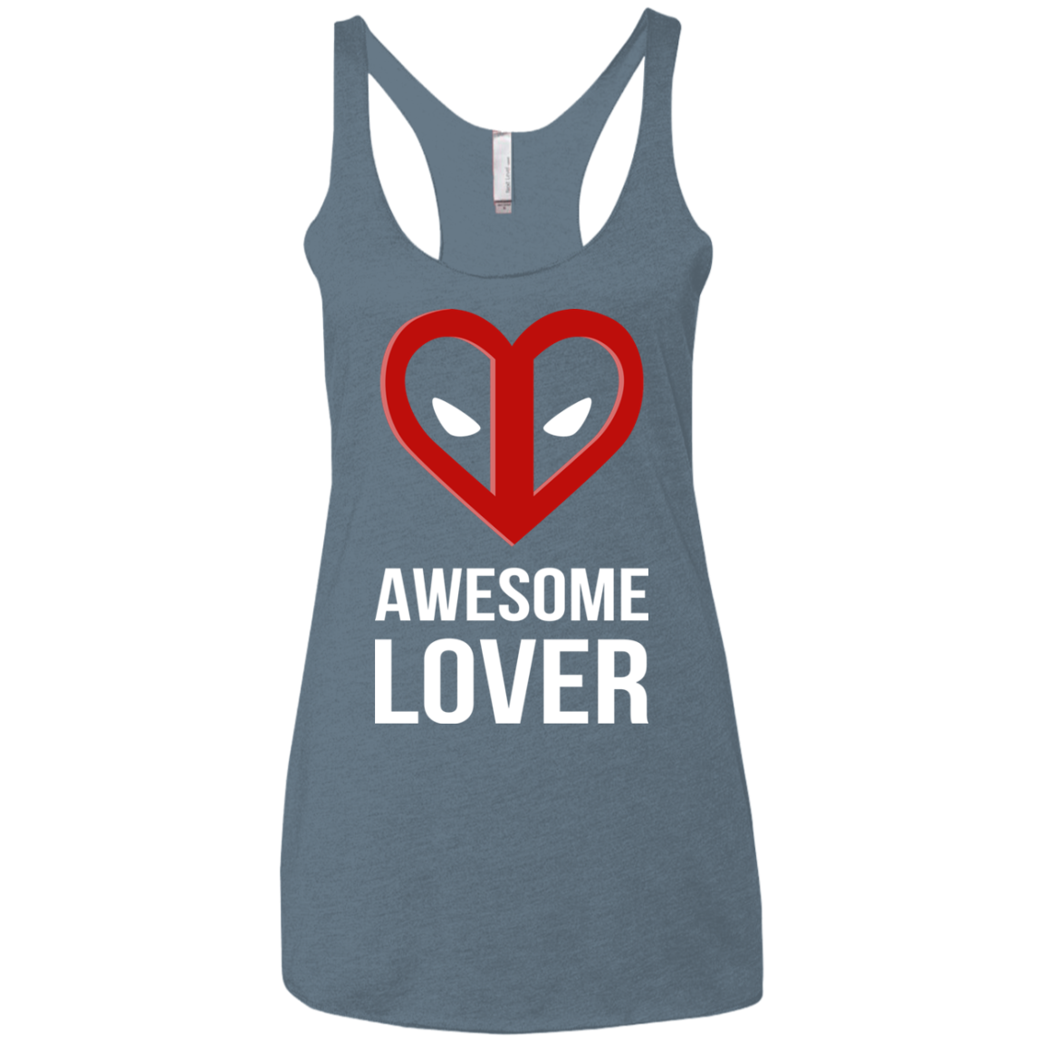 Awesome lover Women's Triblend Racerback Tank