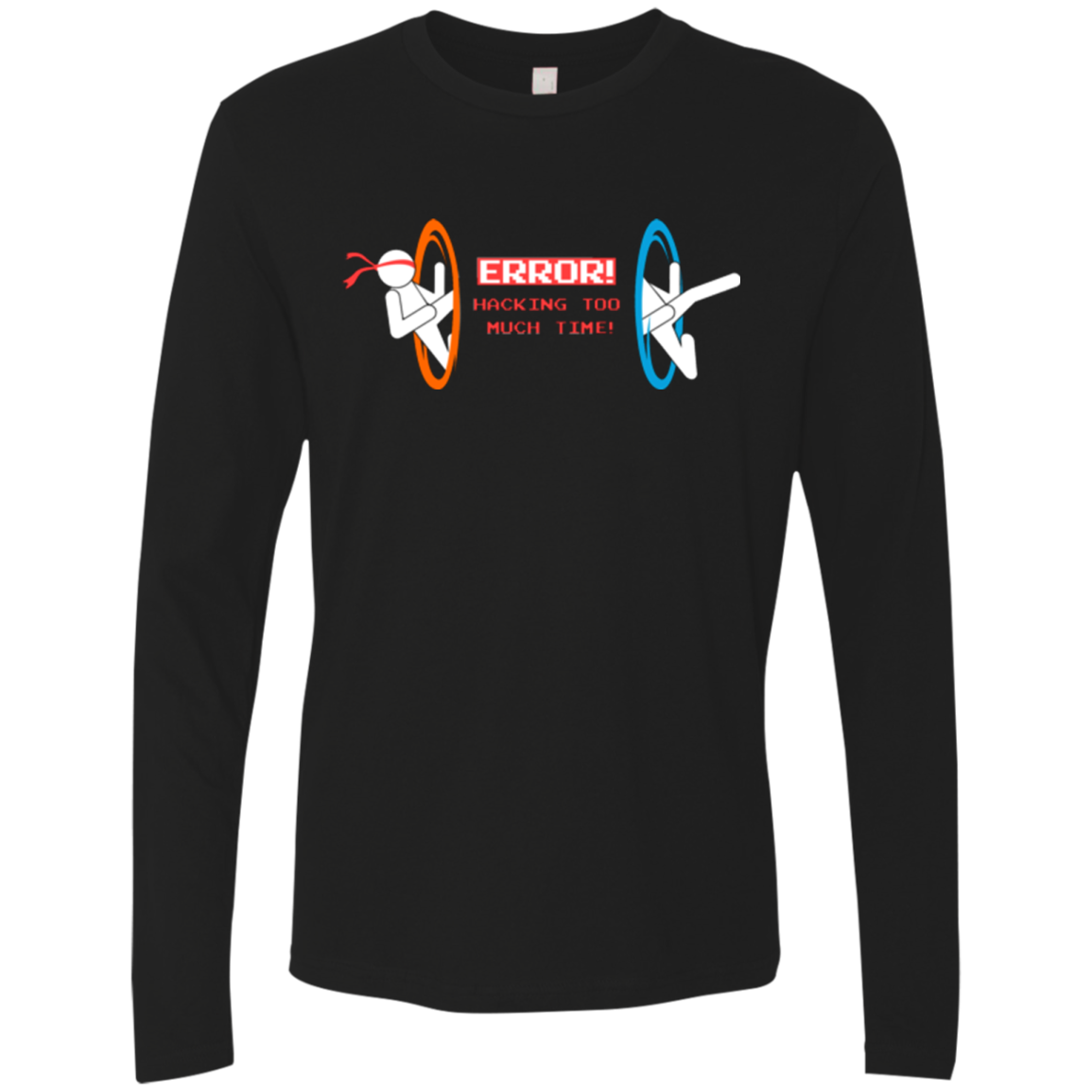 Hacking Error Men's Premium Long Sleeve