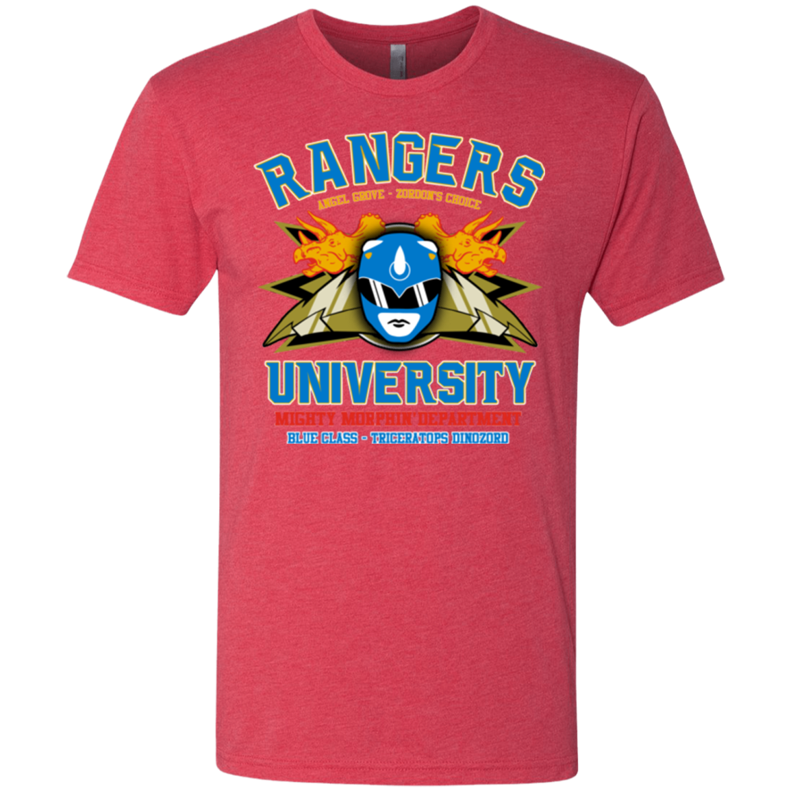 Rangers U Blue Ranger Men's Triblend T-Shirt