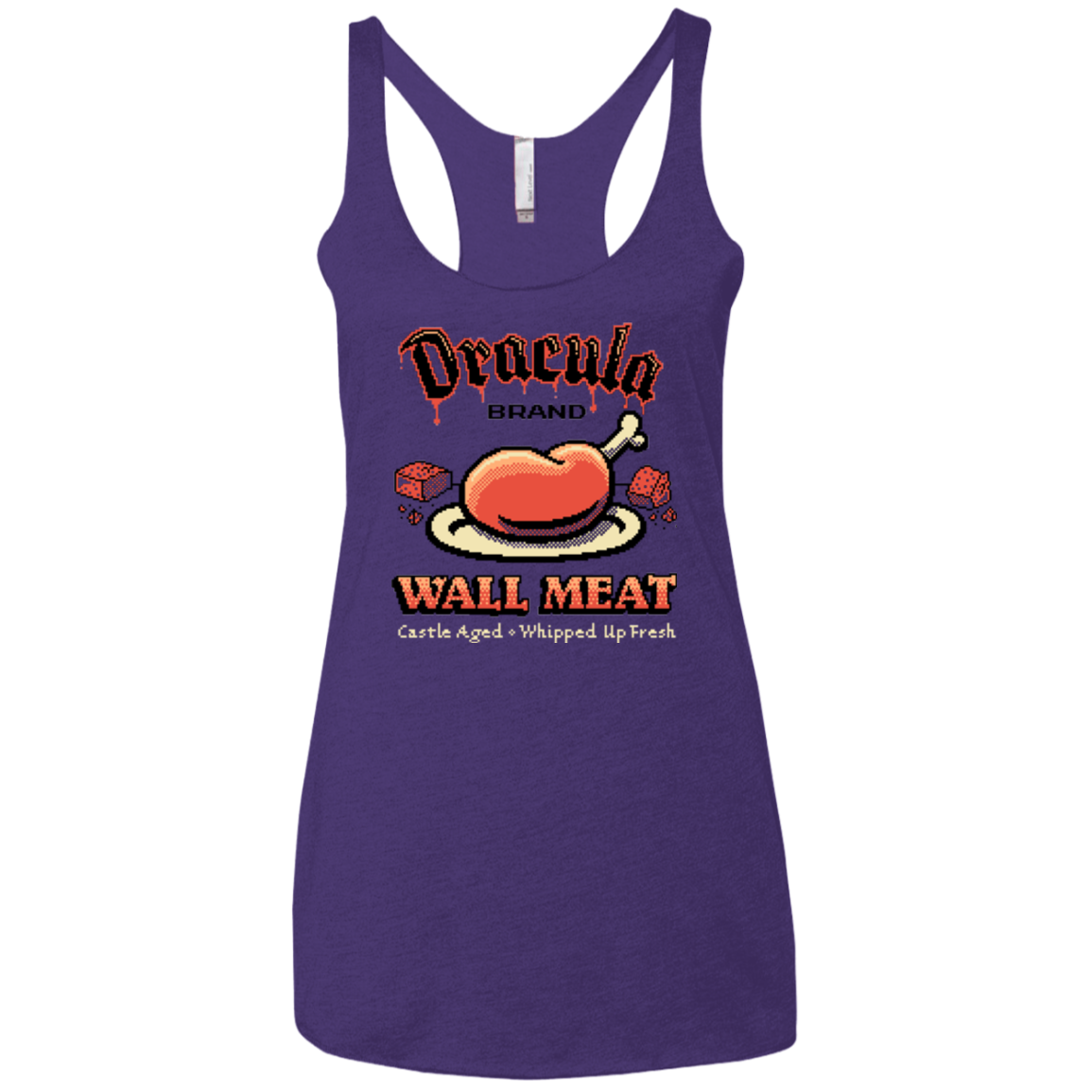 Wall Meat Women's Triblend Racerback Tank