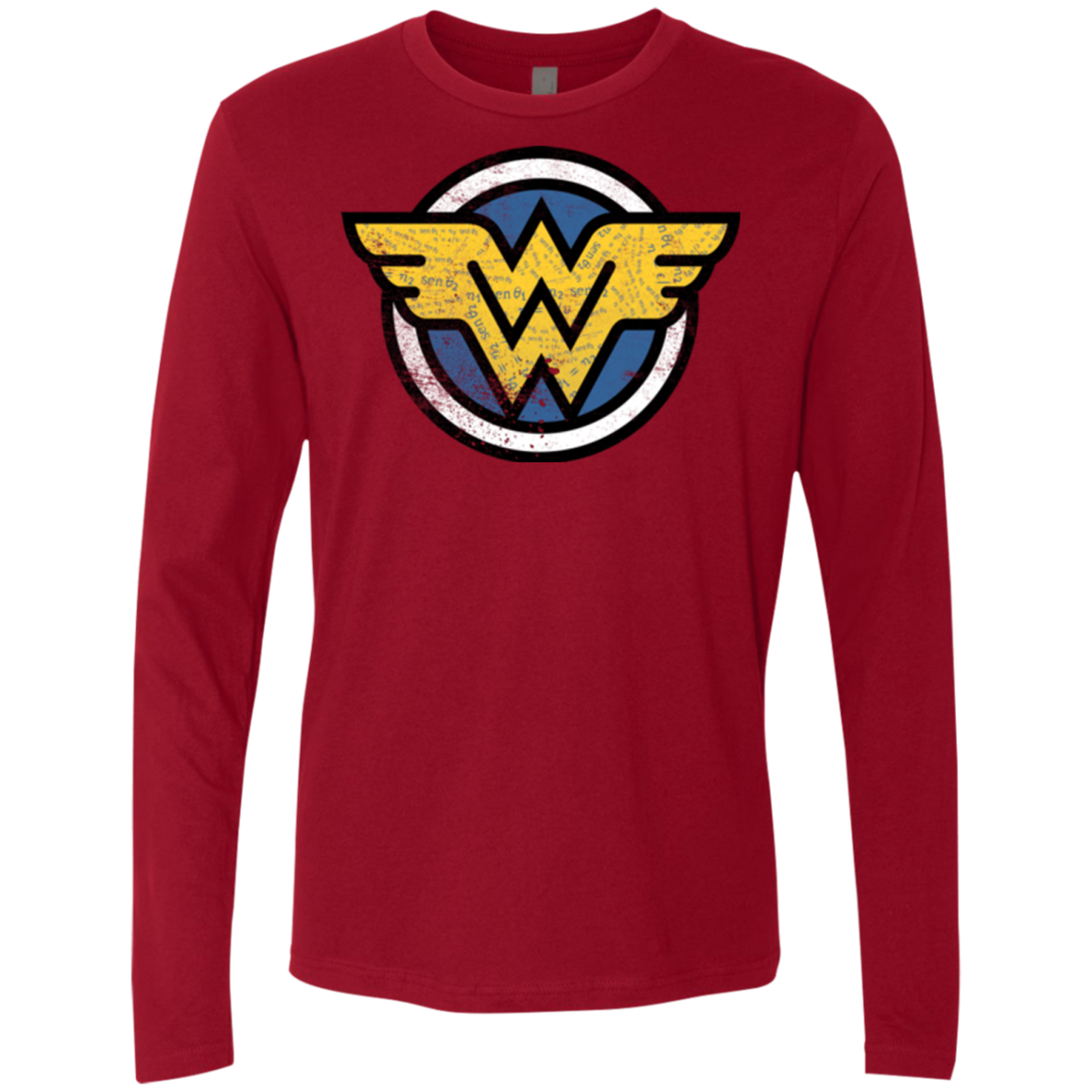 WONDER WOMAN Men's Premium Long Sleeve