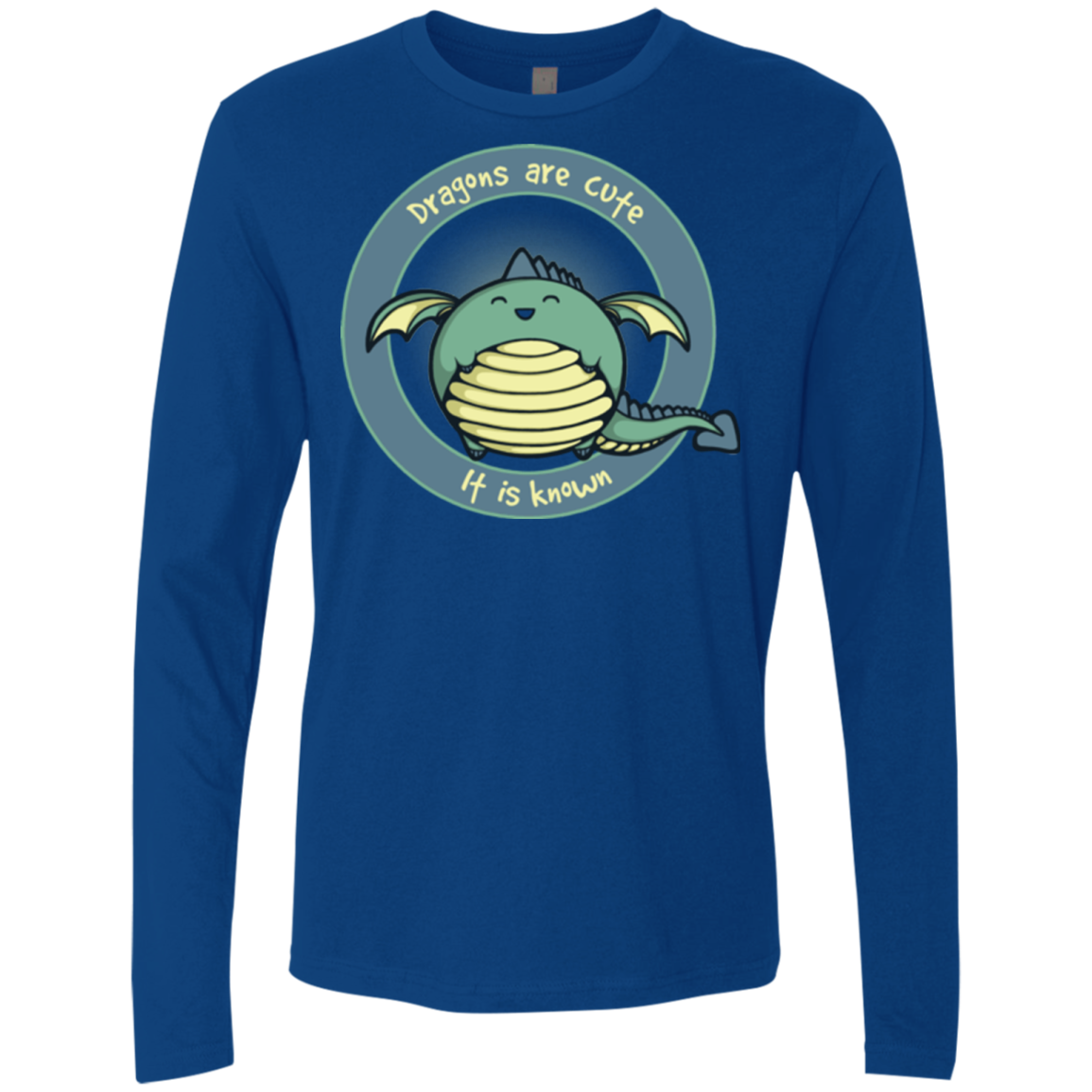 Dragons are Cute Men's Premium Long Sleeve