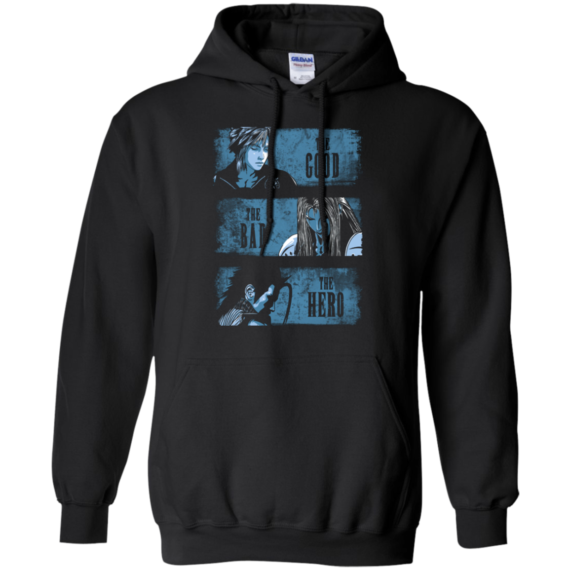 The Good the Bad and the Hero Pullover Hoodie
